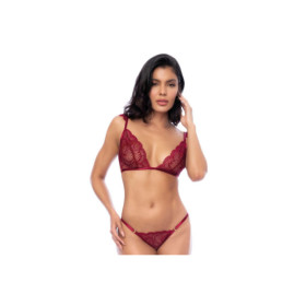 Ensemble 2 pièces couleur framboise 